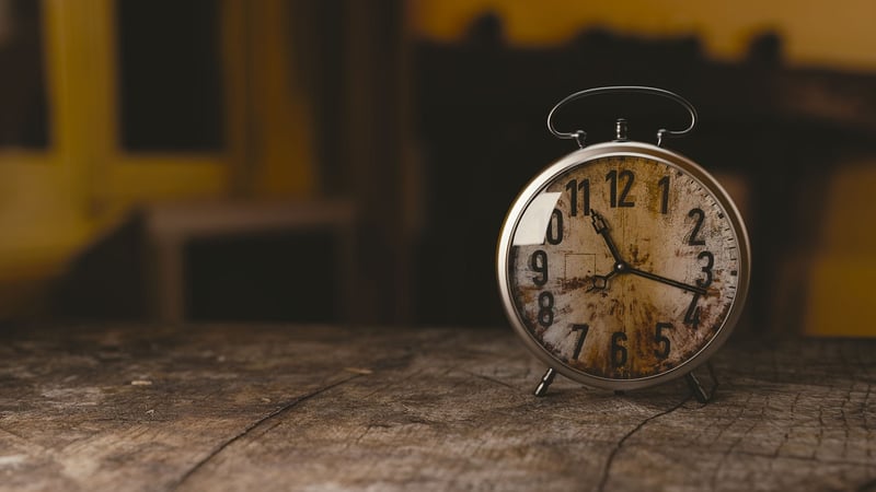 Clock Time Travel Paradox